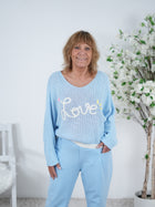 leichter Strickpulli mit 