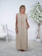 Leichtes Kleid im Satin Glanz