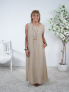 Leichtes Kleid im Satin Glanz