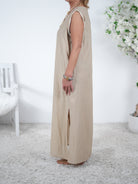Leichtes Kleid im Satin Glanz