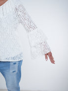 Niedliche Bluse aus Spitze
