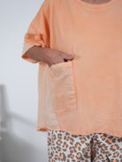 oversize Shirt mit weitem Arm