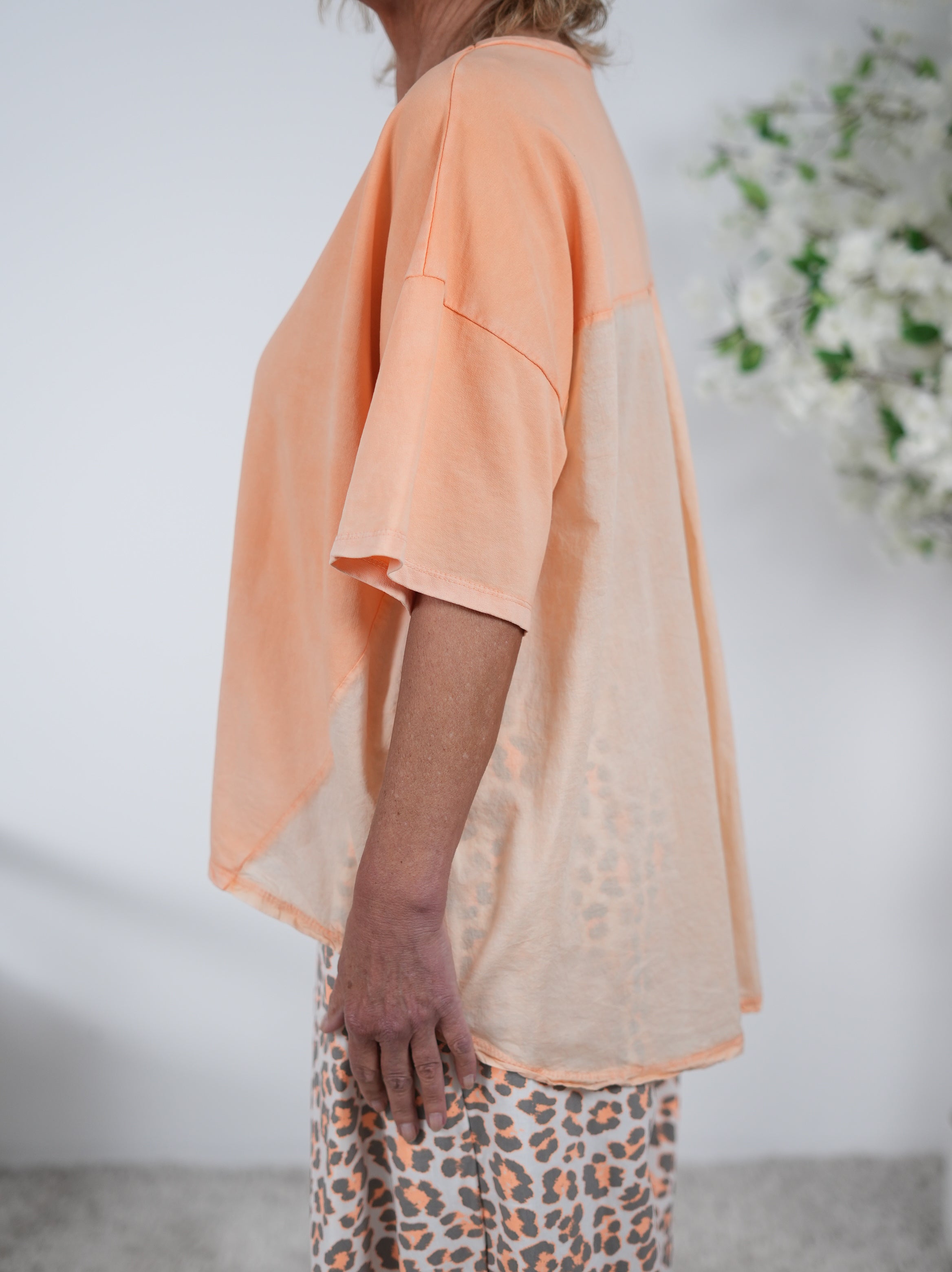 oversize Shirt mit weitem Arm