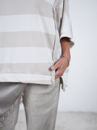 oversized Sweaty im Streifen Design