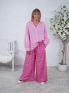 Piratenbluse aus Leinen