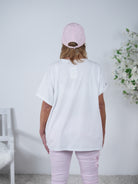 Shirt mit Vespa Print und Strasssteinen