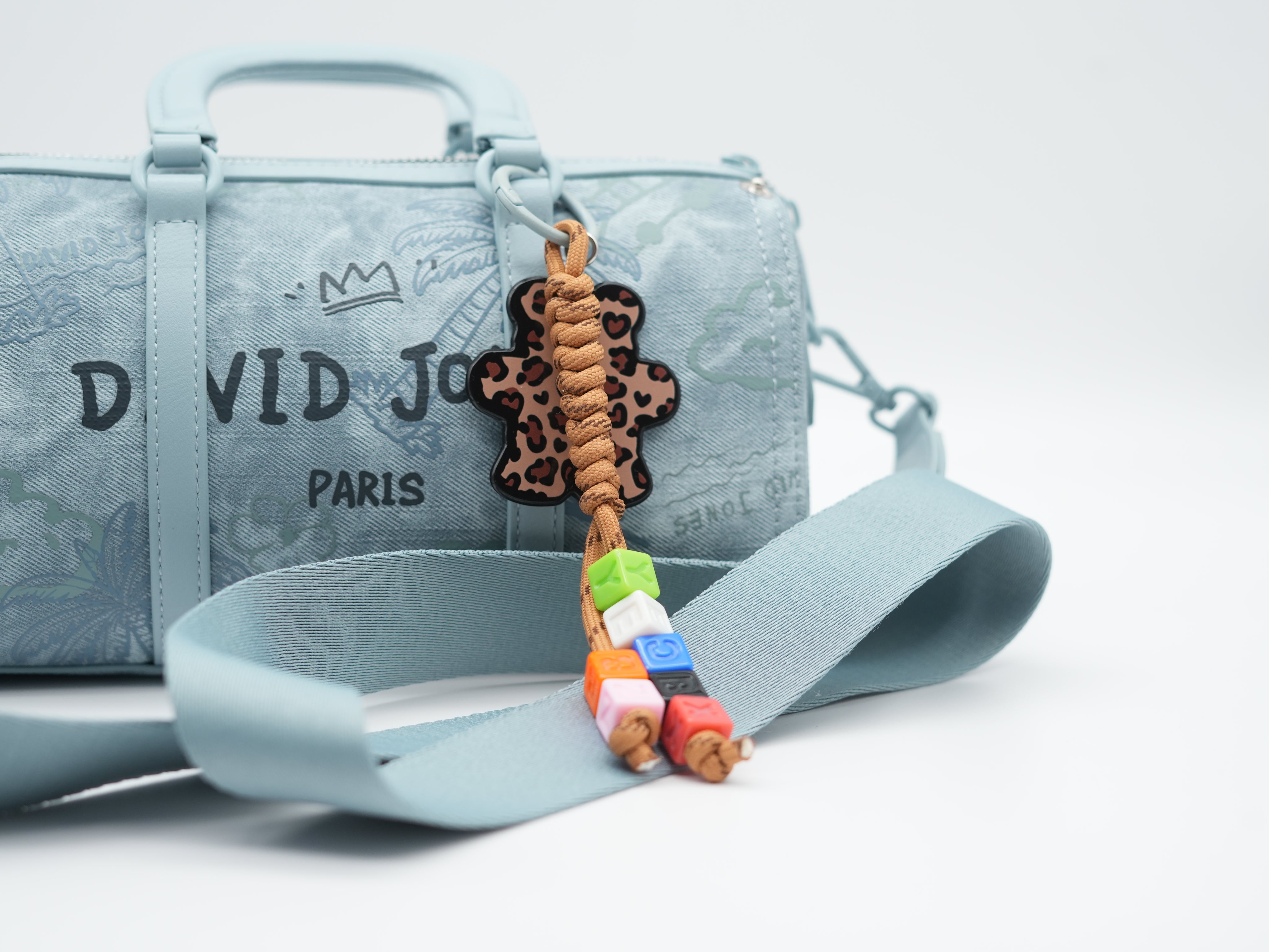 Tasche mit Palmen Motiv, David Jones