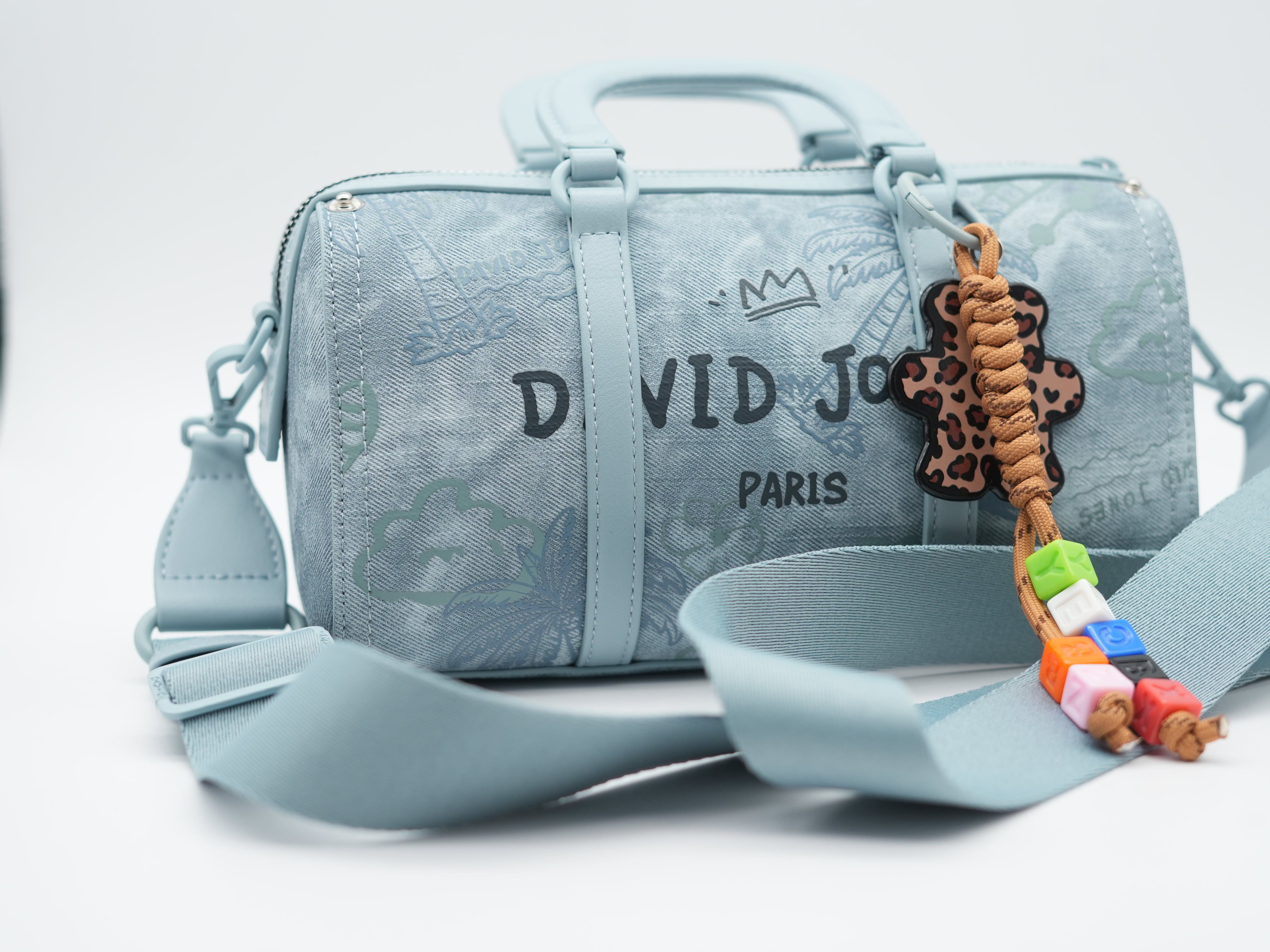 Tasche mit Palmen Motiv, David Jones