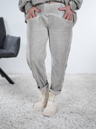 Velour Pants, stonewashed